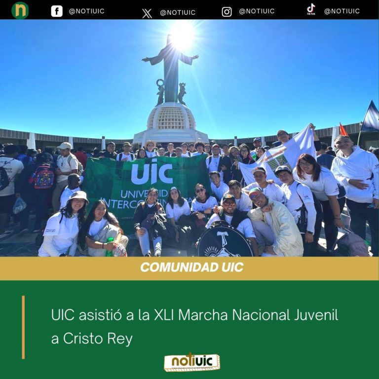 UIC asistió a la XLII Marcha Nacional Juvenil a Cristo Rey