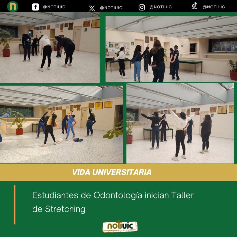 Estudiantes de Odontología inician Taller de Stretching