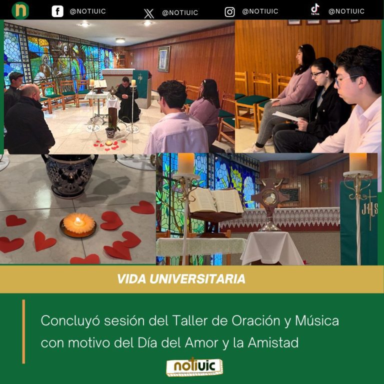 Concluyó sesión del Taller de Oración y Música con motivo del Día del Amor y la Amistad