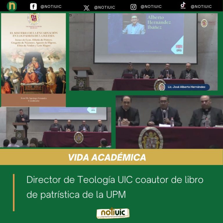 Director de Teología UIC coautor de libro de patrística de la UPM
