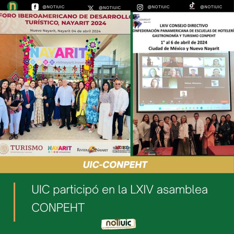 UIC participó en la LXIV asamblea CONPEHT