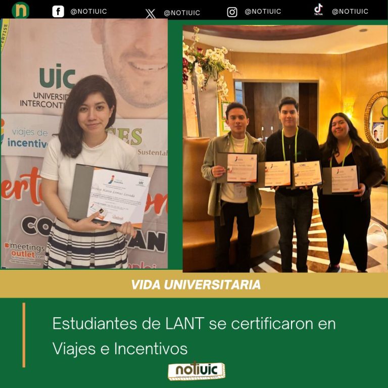 Estudiantes de LANT se certificaron en Viajes e Incentivos