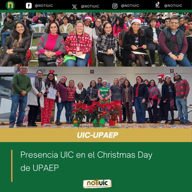 Presencia UIC en el Christmas Day de UPAEP