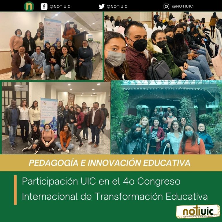 Participación UIC en el 4o Congreso Internacional de Transformación Educativa