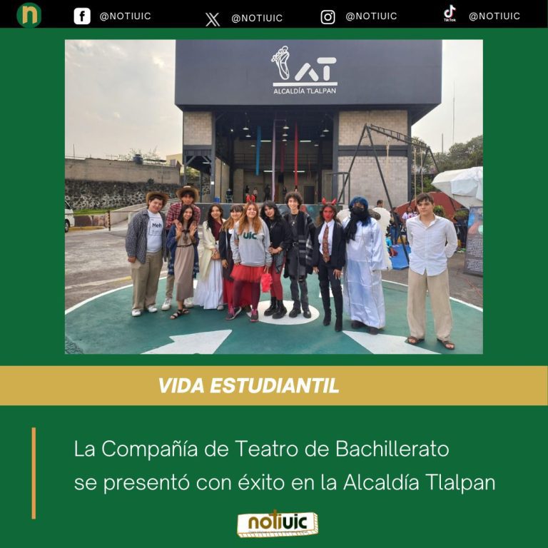 La Compañía de Teatro de Bachillerato se presentó con éxito en la Alcaldía Tlalpan
