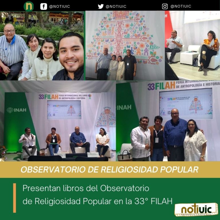 Presentan libros del Observatorio de Religiosidad Popular en la 33° FILAH