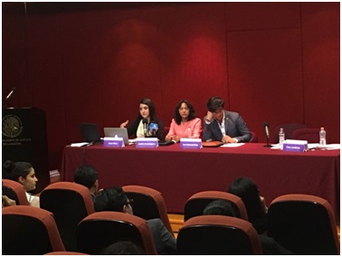 Destacada participación de Derecho en el coloquio de la SCJN